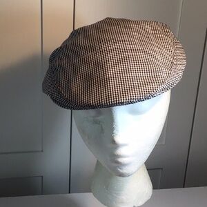 Shandon Headwear Cork Ireland Houndstooth Flat Cap Size 58 cm